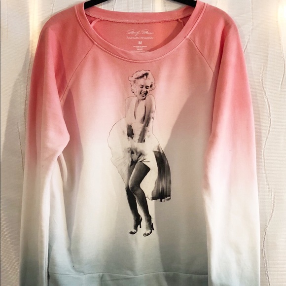 Tops - Marilyn Monroe Pastel Sweatshirt - Medium
